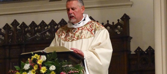 Pastor Maly Preaching at Easter Service